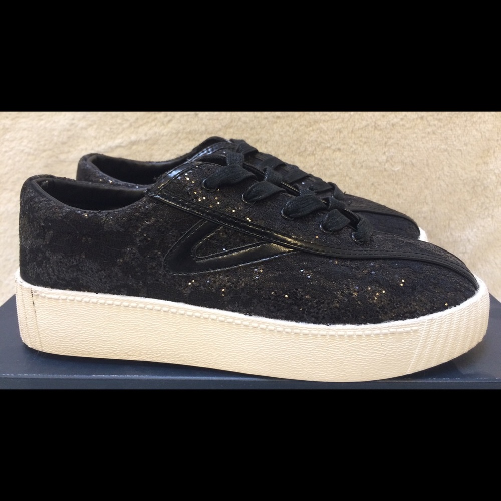 Tretorn Bold Fierce Glitter Lace Shoes